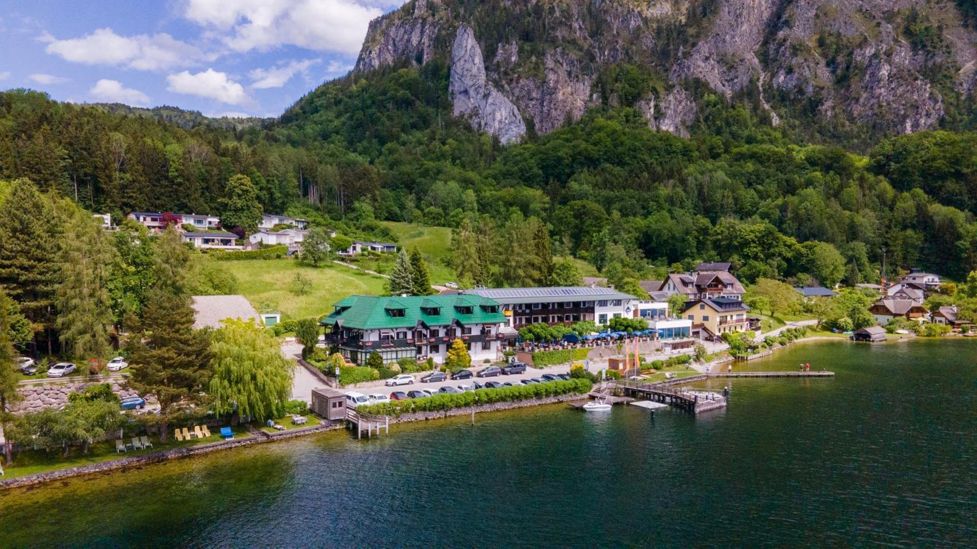 Seegasthof Hois'N Wirt - Hotel Mit Wellnessbereich Gmunden Exterior foto